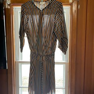 Black n yellow dress